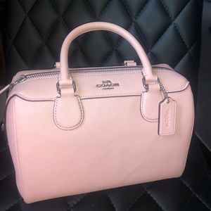 Coach Pink Mini Bennet Satchel